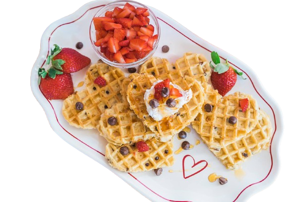 Heart Waffel - Frutti