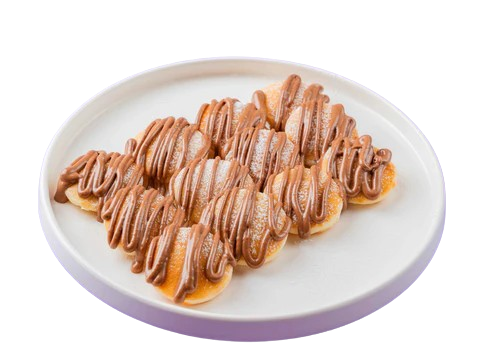 Mini Pancakes - Lotus Oreo Chocolate